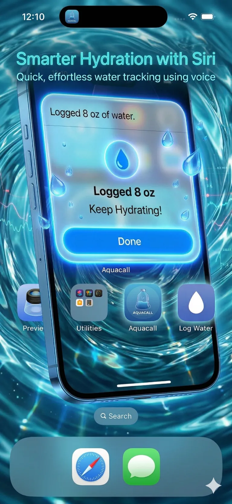 AquaCall: Drink Water Reminder, screen 3