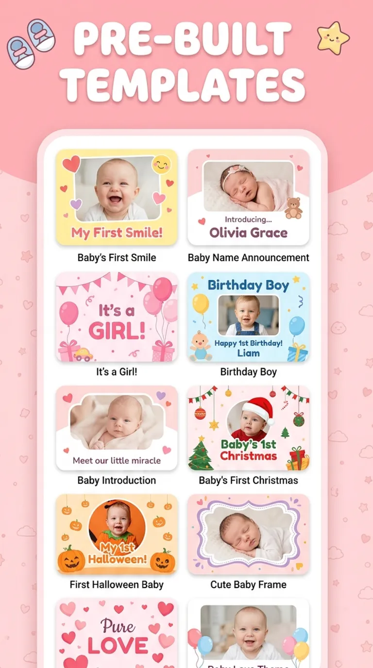 Baby Pics Photo Editor, screen 2