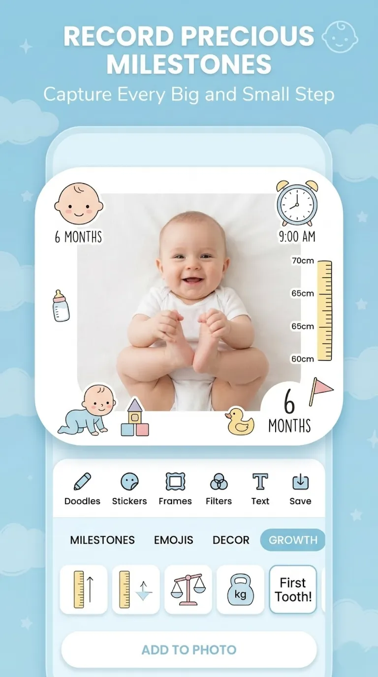 Baby Pics Photo Editor, screen 3