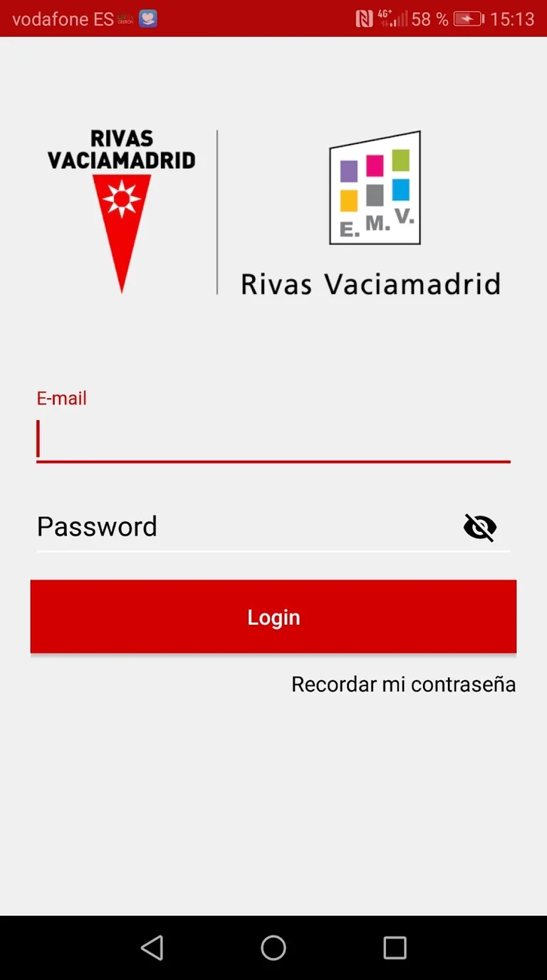 EMV Rivas-Ciudad, screen 2