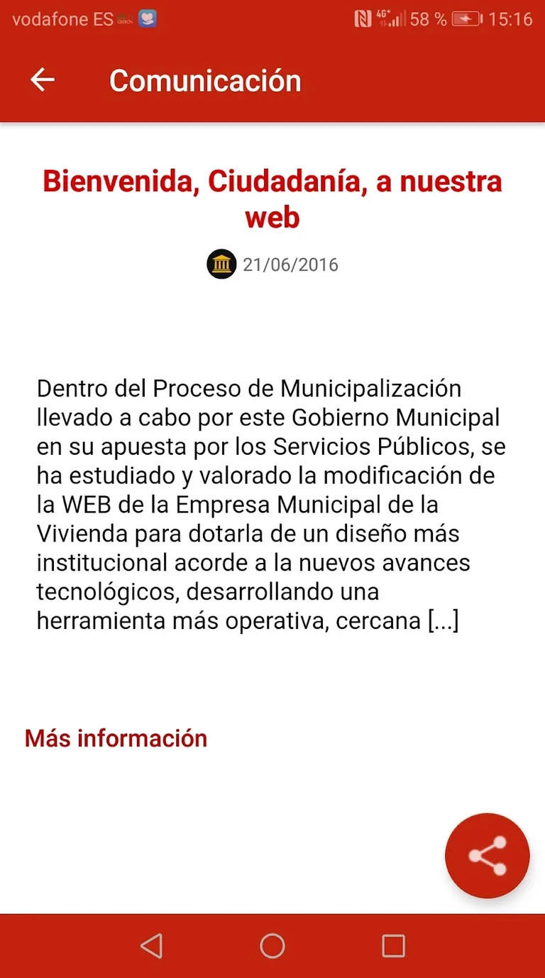 EMV Rivas-Ciudad, screen 7