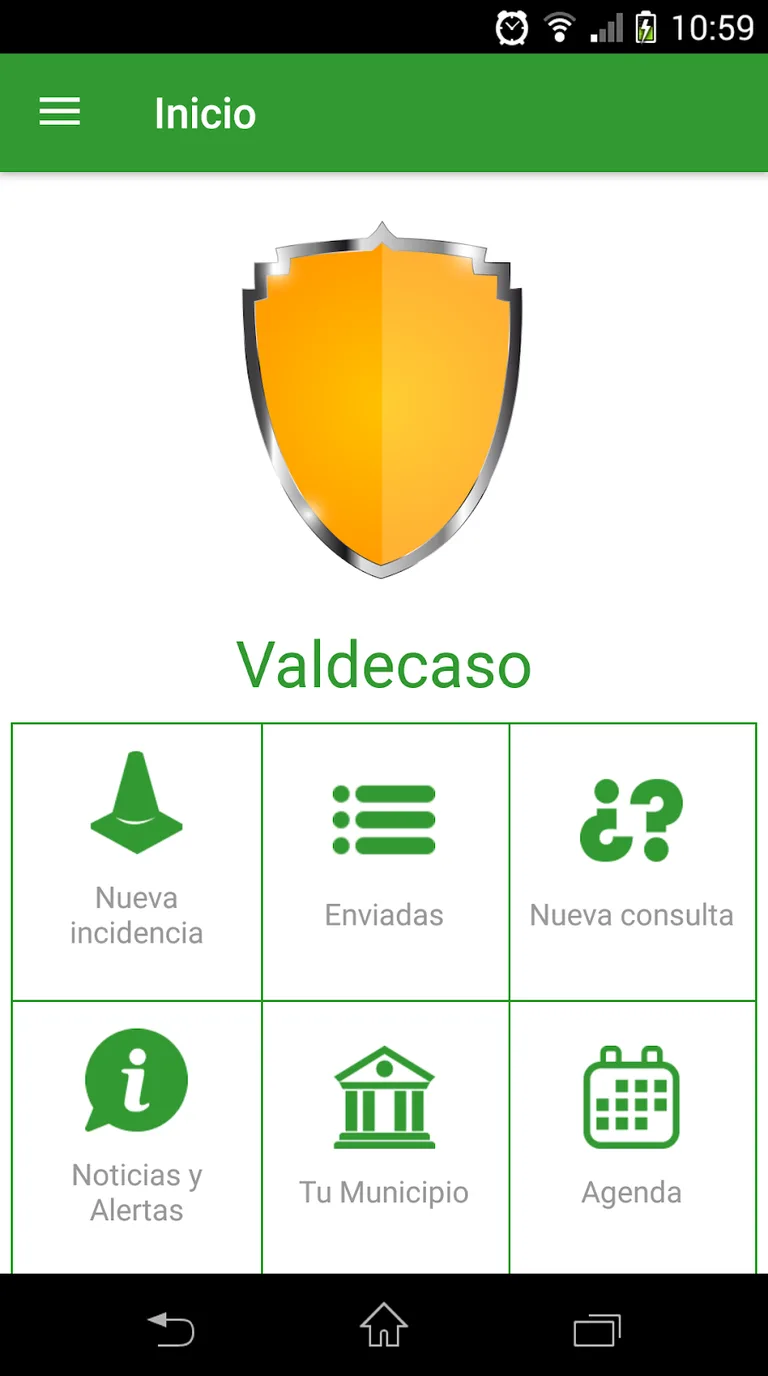 Línea Verde, screen 1