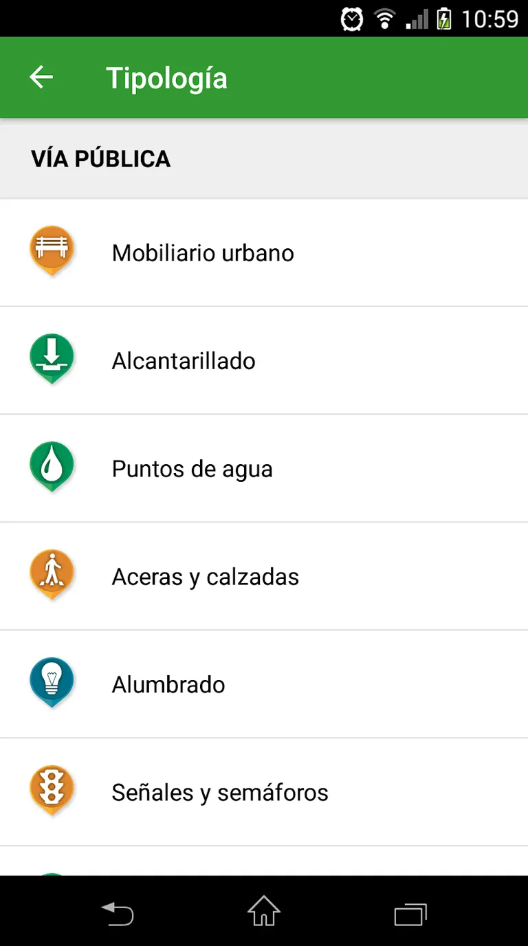 Línea Verde, screen 2