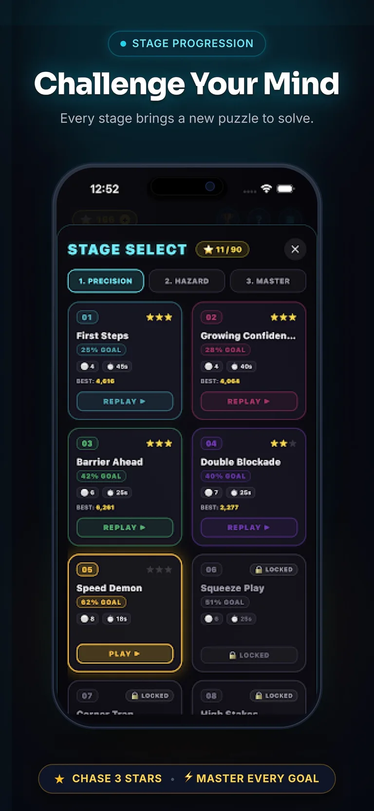 Nerve — Circle Puzzle Arcade, screen 3
