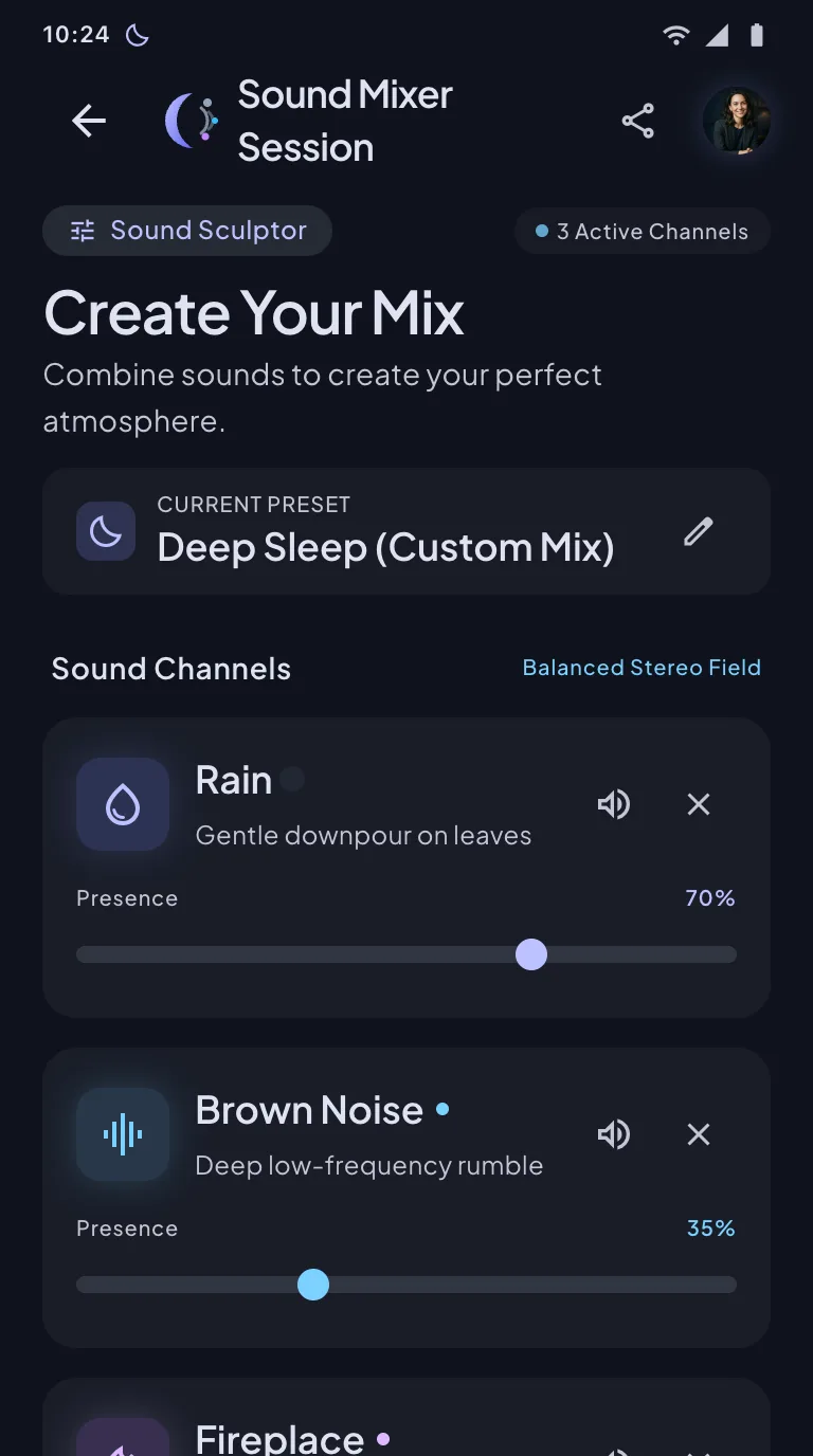 Sleep Sounds: Relax & Focus, screen 5